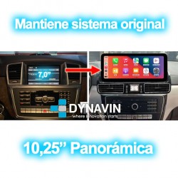 Pantalla Multimedia Dynavin-MegAndroid Android Auto CarPlay Mercedes ML W166 y GL X166 2011 2012 2013 2014 2015
						