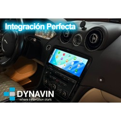 Pantalla Multimedia Dynavin-MegAndroid Android Auto CarPlay Jaguar XJ XJL 2015 2016 2017 2018 2019 unidad Harman Kardon