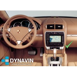 Pantalla Multimedia Dynavin-MegAndroid Android Auto CarPlay Porsche Cayenne Typ E1 2005 2007 2008 2009 2011