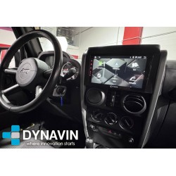 Pantalla Multimedia Dynavin-MegAndroid Android Auto CarPlay Jeep Wrangler JK 2007 2008 2009 2010 2011