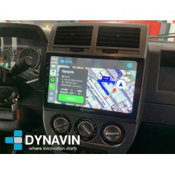 Pantalla Multimedia Dynavin-MegAndroid Android Auto CarPlay Jeep Compass Patroit Dodge Caliber 2007 2008 2009