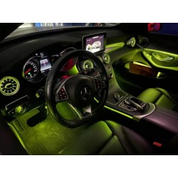 Instalación de iluminación ambiente LED en Mercedes Clase V W447 2015 2016 2017 2018 2019 2020
						