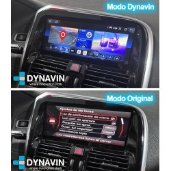 Pantalla Multimedia Dynavin-MegAndroid Android Auto CarPlay Volvo XC60 2009 2010 2011 2012 2013 2014 2015