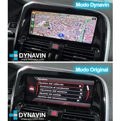 Pantalla Multimedia Dynavin-MegAndroid Android Auto CarPlay Volvo XC60 2009 2010 2011 2012 2013 2014 2015