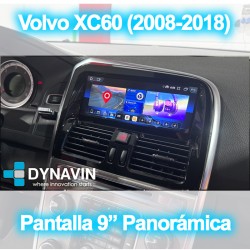 Pantalla Multimedia Dynavin-MegAndroid Android Auto CarPlay Volvo XC60 2009 2010 2011 2012 2013 2014 2015