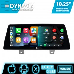 Pantalla Multimedia Linux Dynavin CarPlay Android Auto BMW Serie 5 G30 G31 G38 sistema BMW EVO 2018 2019 2020 2021 2022 
				 
				