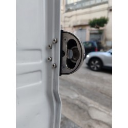 Cerradura de seguridad Meroni MERONI 8086H3122BC Cerradura para vehículos UFO+, Inox, Sencillo