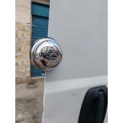 Cerradura de seguridad Meroni MERONI 8086H3122BC Cerradura para vehículos UFO+, Inox, Sencillo
						