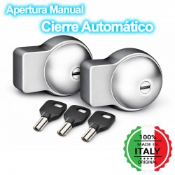 Cerradura de seguridad Steel Covers Serie A Cerradura de Seguridad para vehículos, Inox, Sencillo 
				 
				