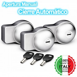 Cerradura de seguridad Steel Covers Serie A Cerradura de Seguridad para vehículos, Inox, Sencillo 
				 
				