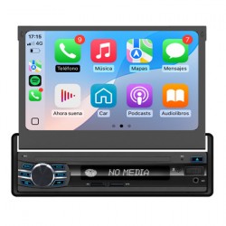 Radio 1din Android GPS Octacore 4GB RAM, 64GB ROM INAND FLASH. Android car CarPlay y Android Auto 
				 
				
