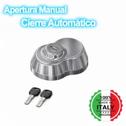Cerradura de seguridad Steel Covers Serie A Cerradura de Seguridad para vehículos, Inox, Sencillo 
			 
			