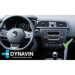 Pantalla Multimedia Dynavin-MegAndroid Android Auto CarPlay Renault Kadjar 2015 2017 2019 2021
						