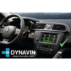 Pantalla Multimedia Dynavin-MegAndroid Android Auto CarPlay Renault Kadjar 2015 2017 2019 2021
						