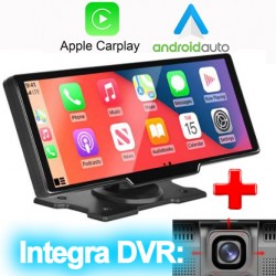 Comprar Monitor Multimedia CarPlay Android Auto DVR Cámara con bluetooth manos libres, usb, sd, fm 
			 
			