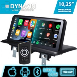 Pantalla Multimedia Linux Dynavin CarPlay Android Auto BMW Serie 1 E81 E82 E87 E88 
				 
				