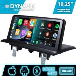 Pantalla Multimedia Linux Dynavin CarPlay Android Auto BMW Serie 1 E81 E82 E87 E88 Sistema CCC 
				 
				