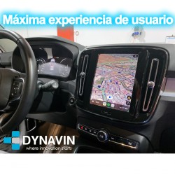 Interface Apple CarPlay wireless, Android auto mirror link y USB Volvo Sensus Connect 9" V40 V60 V70 S80 XC60 XC70