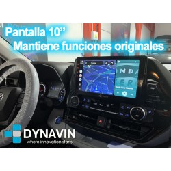 Pantalla Multimedia Dynavin-MegAndroid Android Auto CarPlay Toyota HighLander XU70 2019 2020 2021 2022 2023 2024
						