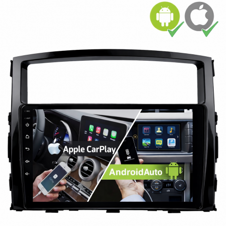 Pantalla Multimedia Dynavin-MegAndroid Android Auto CarPlay Mitsubishi Montero 2006 2007 2008 2009 2010 2012 2014
