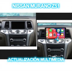 Pantalla multimedia Dynavin-MegAndroid Android Auto CarPlay para Nissan Murano Z51 2007 2008 2009 2010 2011 2012 2013 2014
						