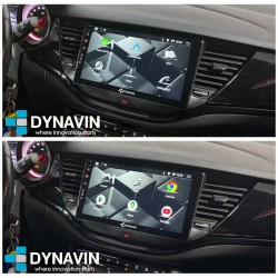 Pantalla Multimedia Dynavin-MegAndroid Android Auto CarPlay Opel Astra K 2016 2017 2018 2019 2020 2021 2022
