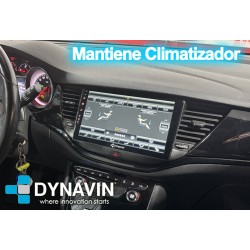 Pantalla Multimedia Dynavin-MegAndroid Android Auto CarPlay Opel Astra K 2016 2017 2018 2019 2020 2021 2022