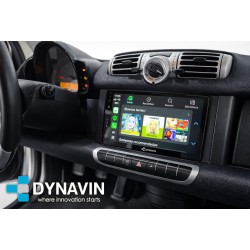 Pantalla Multimedia Dynavin-MegAndroid Android Auto CarPlay SMART FOR TWO W451 2007 2009 2011 2013 2015