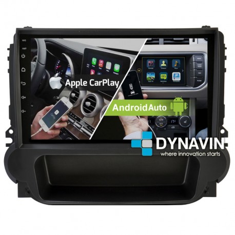 Pantalla Multimedia Dynavin-MegAndroid Android Auto CarPlay Chevrolet Malibú 2013 2014 2015 2016 2017