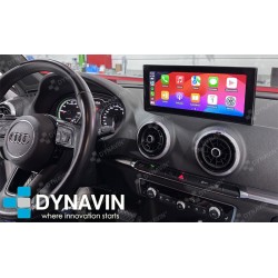 Pantalla Multimedia Dynavin-MegAndroid Android Auto CarPlay Audi A3 8V MMI 3G 2012 2014 2016 2018 2020