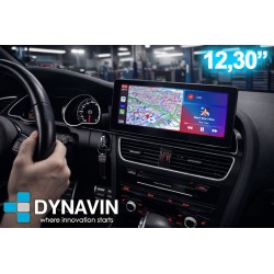 Pantalla Multimedia Dynavin Android Auto CarPlay Audi A4 A5 Q5 MMI3G 2009 2010 2011 2012 2013 2014