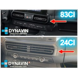 Pantalla Multimedia Dynavin CarPlay Citroen Fiat Scudo Opel Vivaro Peugeot Expert 2024 2025 2026 2027