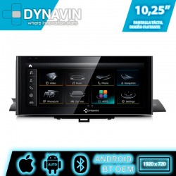 Radio pantalla 2din gps Android octacore 10,25pulgadas Dynavin Audi Q5 FY 2016 2017 2018 2019 2020