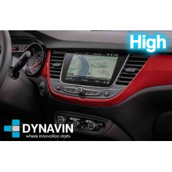 Pantalla Multimedia Dynavin-MegAndroid Android Auto CarPlay Opel Crossland Grandland 2017 2018 2019 2020
