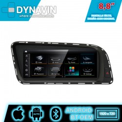 Pantalla 2din gps Android 8,8inch Audi A4, A5, Q5 Concert, Symphony  radio gps Android octacore con pantalla IPS
