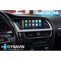 Pantalla Multimedia Dynavin Android Auto CarPlay Audi A4 A5 Q5 MMI3G 2009 2010 2011 2012 2013 2014