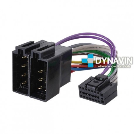 CONECTOR ISO CLARION / VDO - 13pin ( 22 x 10mm )