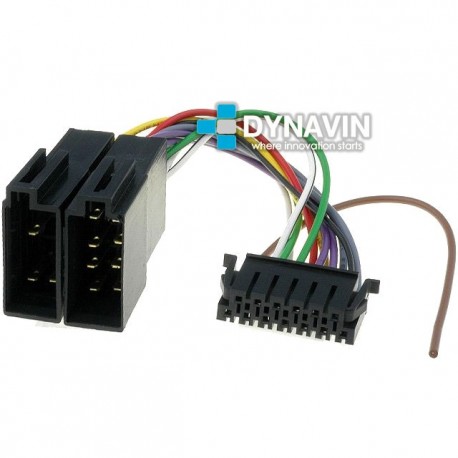 CONECTOR ISO JVC - 13pin ( 32 x 9mm )