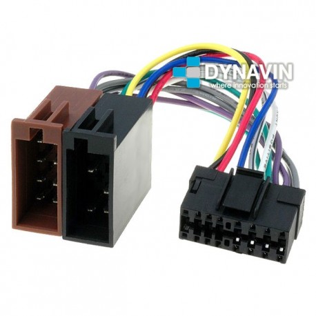 CONECTOR ISO JVC - 16pin ( 33 x 13mm )