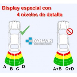 SENSORES DE PARKING - KIT DE 8 CAPSULAS PROFESIONAL CON DISPLAY LED