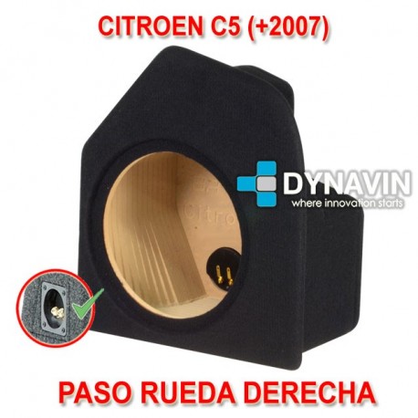 CITROEN C5 (+2008) - CAJA ACUSTICA PARA SUBWOOFER ESPECÍFICA PARA HUECO EN EL MALETERO