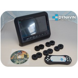 PANTALLA MULTIMEDIA 9" CD, DVD, USB, SD - LCD HD DIGITAL PARA CABECEROS CON SEGURIDAD ACTIVA