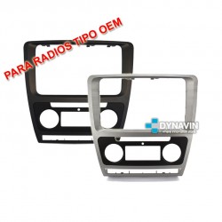 SKODA OCTAVIA II. DE RADIO BOLERO A COLUMBUS - MARCO ADAPTADOR 2DIN PARA RADIOS TIPO OEM