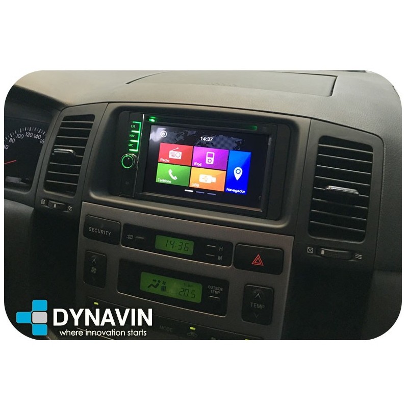 color plateado Ranura DIN para radio de coche para Toyota Corolla Verso Autoleads FP-11-11/ S