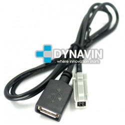 CONECTOR USB 80cm - INTERFACE USB ADD PARA TOYOTA, MAZDA, SUBARU, LEXUS... 
			 
			