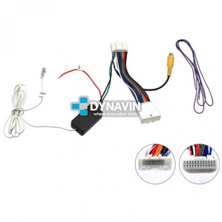 TOYOTA TOUCH 2, TOUCH AND GO 2, PLUS 2 (+2010) - INTERFACE, CONECTOR PARA CAMARA TRASERA