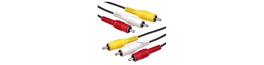 Categoria destinada a contener todo tiempo de cables de conexión tipo RCA para audio, video, camaras traseras, instalaciones...