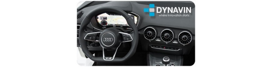 Autorradio y accesorios para mejorar audio, sonido y camara trasera en Audi TT 2015