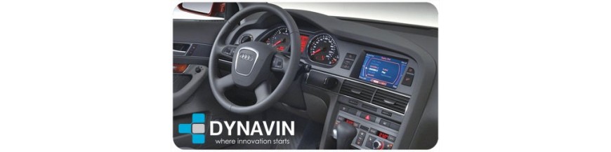 ▷ Audi A6 C6 / 4F de 2004 a 2011 Pantallas Multimedia | CarPlay | Cámaras | Interfaces en DYNAVIN España